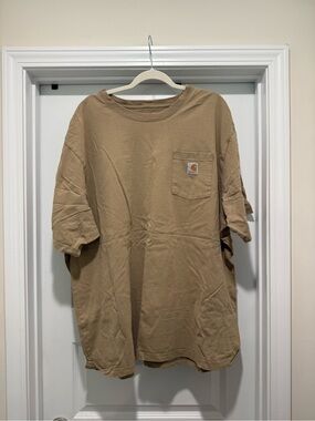 Carhartt Loose Pocket T-Shirt — Brown 3XL